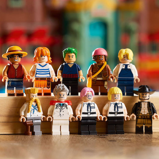 LEGO Building Blocks One Piece - The Baratie Floating Restaurant for 18+ Years 3402 Pieces
