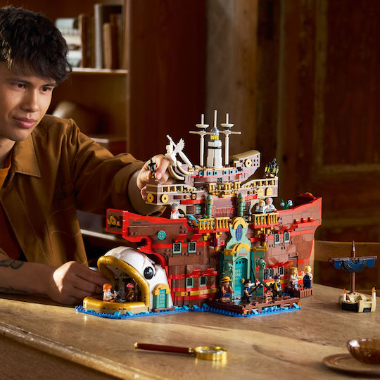LEGO Building Blocks One Piece - The Baratie Floating Restaurant for 18+ Years 3402 Pieces