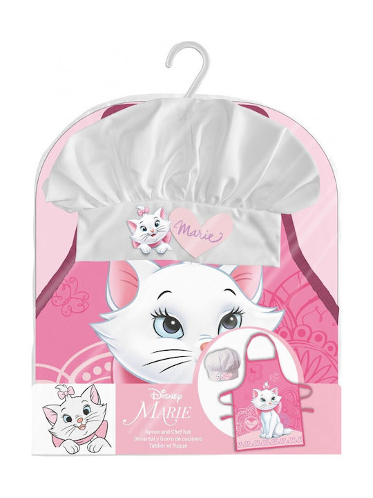 Disney Marie Whiskers Παιδική Ποδιά Κουζίνας Ροζ EWA21533WD