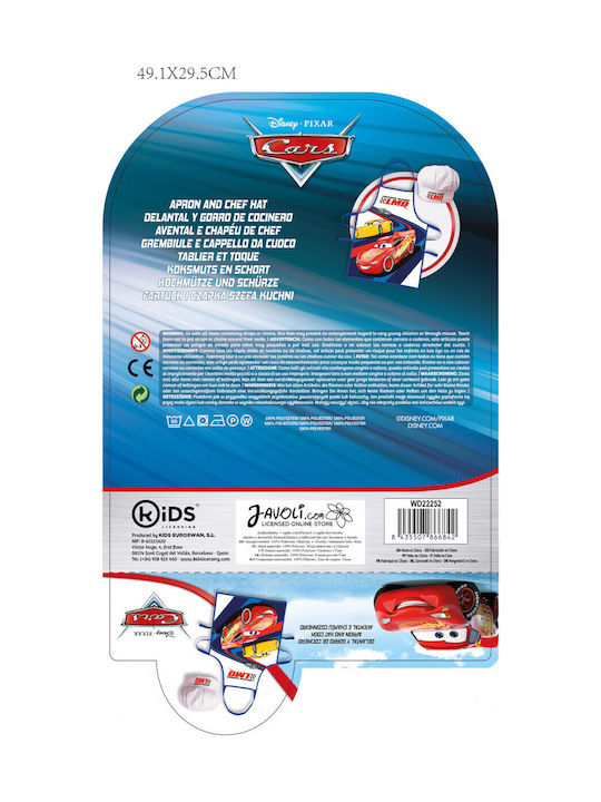 Disney Cars Lmq Kids Apron Multicolour