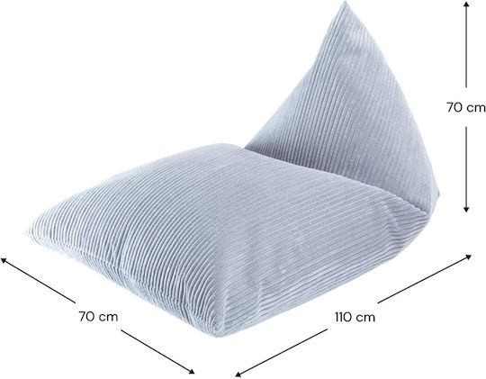 Sitzsack Blau 1Stück