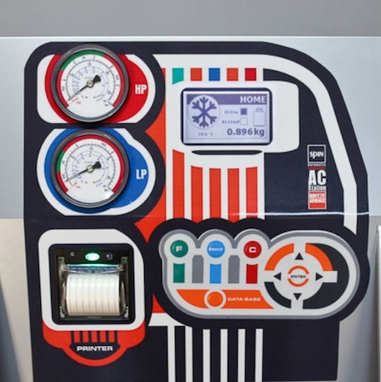 Spin Kältemittelergänzer A/C Breeze Advance Dua R134 Klimaanlagen-Füllstoff