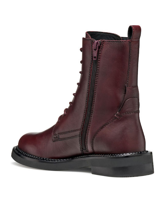 D Serilda G Leather Women's Ankle Boots Brown