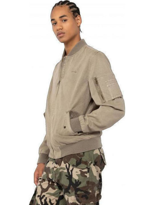 Μπουφάν Bomber Taupe