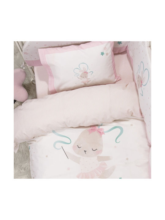 Nima Baby Duvet Cover Set With Pillowcase Multicolour 110x145cm