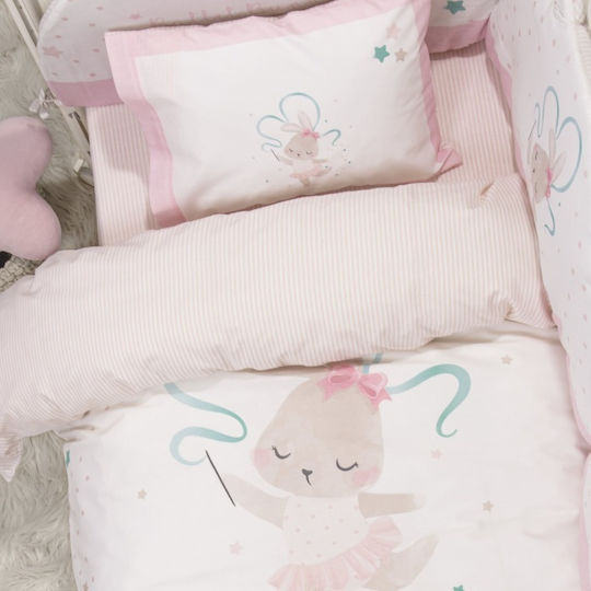 Nima Baby Duvet Cover Set With Pillowcase Multicolour 110x145cm