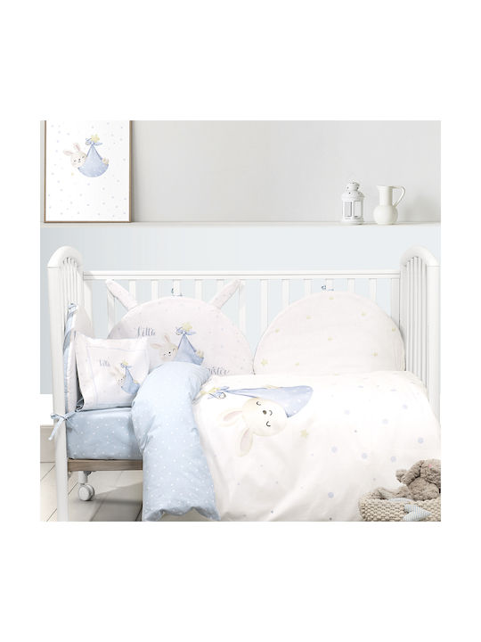 Nima Baby Duvet Cover Set With Pillowcase Little Multicolour 110x145cm