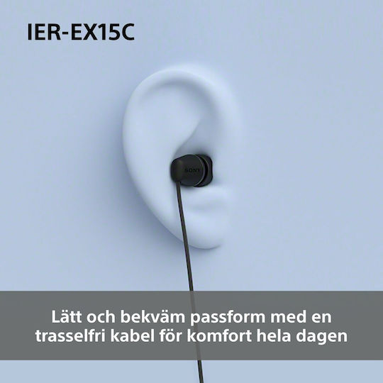 Sony IER-EX15C In-ear Handsfree Headphones with Connector 3.5mm Pink