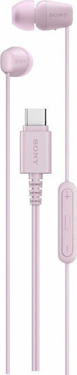 Sony IER-EX15C In-ear Handsfree Headphones with Connector 3.5mm Pink