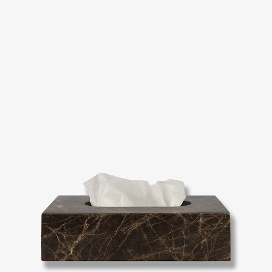 Mette Ditmer Tissue Holder Brown 25.5x14x6.5cm MARTIS01
