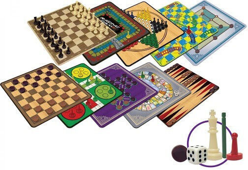Настолна игра Classic Games - 100 Game за 2-8 играчи 6+ години (EN) Canenco