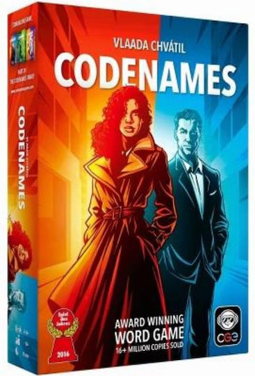 Board Game Codenames for 2-8 Players 10+ Years Old (EN) Czech Games Edition