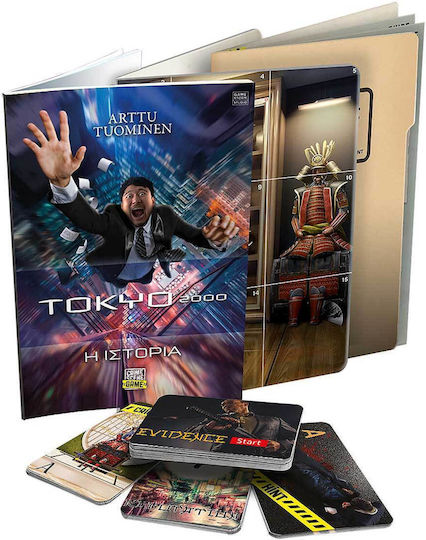 Board Game Crime Scene Tokyo 2000 for 1+ Players 18+ Years Old AS