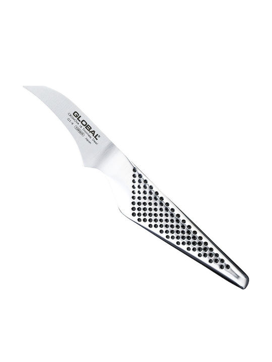 Global Gs-8 Paring Knife 7 Cm 18 Chrome Steel Curved Blade