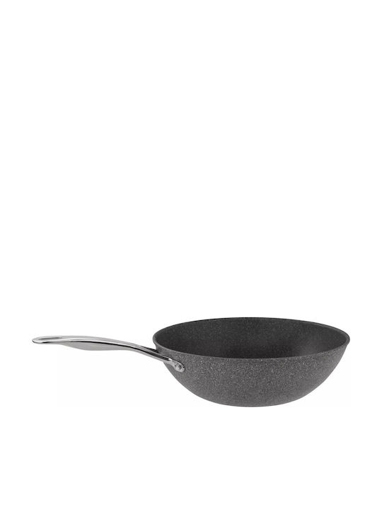 Ballarini Salina Granitium Wok από Αλουμίνιο με Επίστρωση από Πέτρα 30cm