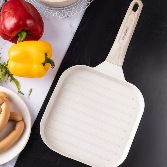 Klausberg Grill aus Druckguss-Aluminium mit Steinbeschichtung 36cm