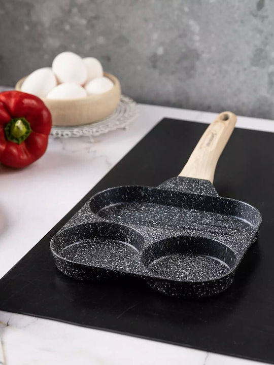 Klausberg Pan aus Druckguss-Aluminium mit Steinbeschichtung 36cm