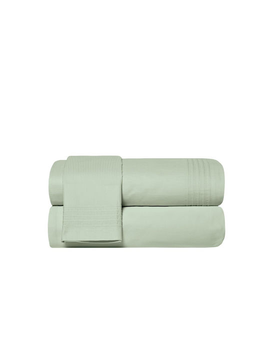 Whisper 10 Σεντονι Κουνιας Me Πιετα Σετ 3 Τεμ 2 120x170 + 30x40