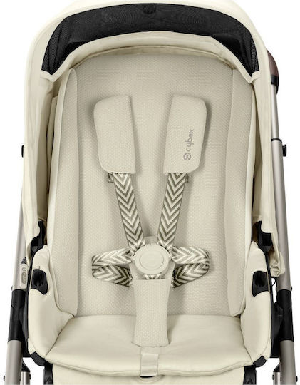 Cybex Talos S Lux Verstellbar Kinderwagen Geeignet für Neugeborene Seashell Beige 14.2kg
