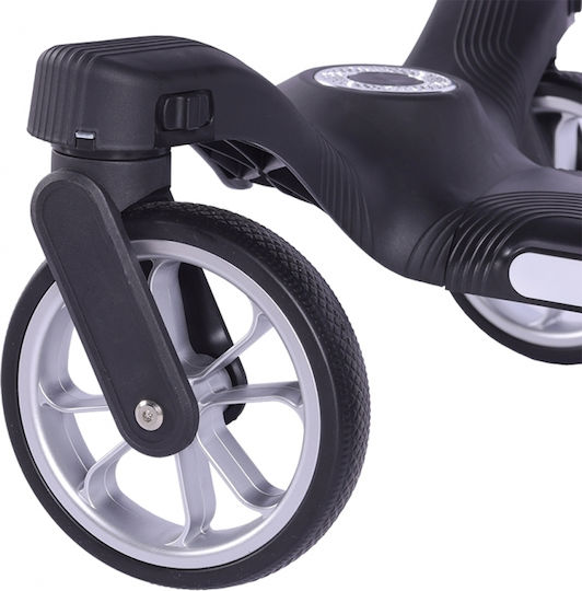 Bebe Stars Smart Ride Baby Stroller Suitable for Newborn Black