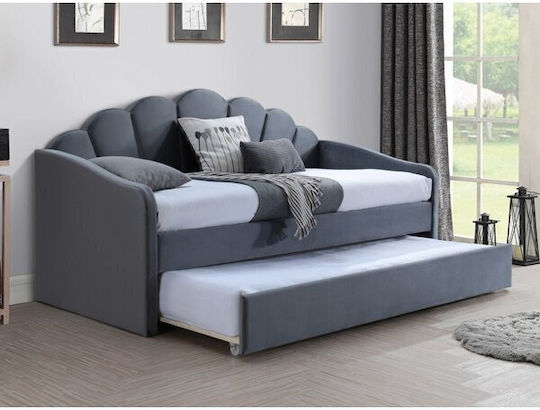Classic Single Bed for Mattress 90x200cm