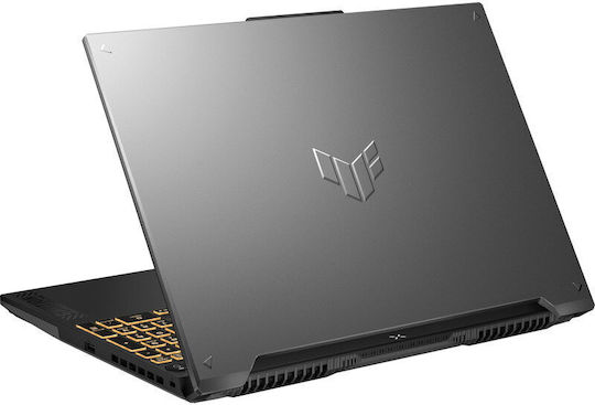 Asus TUF Gaming F16 FX607VJ-RL080 16" FHD+ 144Hz (Nucleu 5-210H/16GB/512GB SSD/GeForce RTX 3050/No OS) Mecha Gray (Tastatură US)