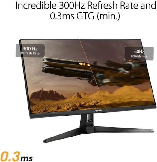Asus TUF Gaming VG27AQM5A IPS HDR Gaming Monitor 27" QHD 2560x1440 300Hz με Χρόνο Απόκρισης 1ms GTG