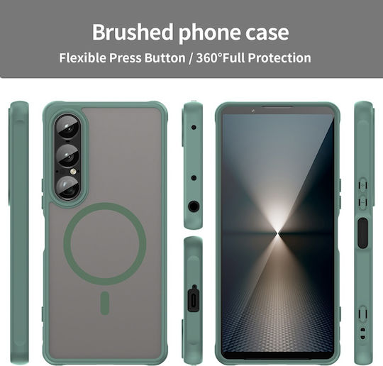 Umschlag Rückseite Grün (Xperia 1 VII)