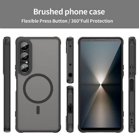 Задна корица Черен (Xperia 1 VII)