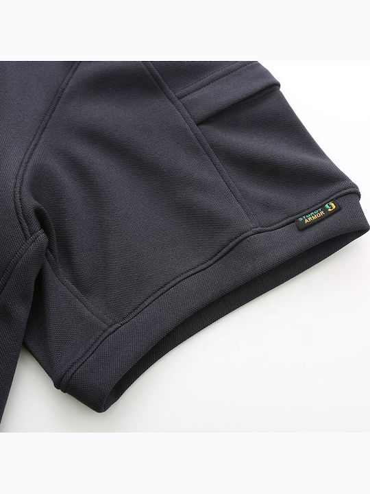 Anti-Stich Schutz T-Shirt Schwarz