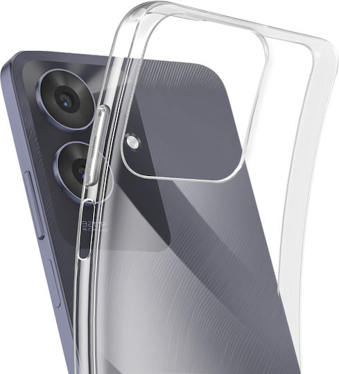 Avizar Slim Case Realme Note 60 In Soft Silicone Transparent