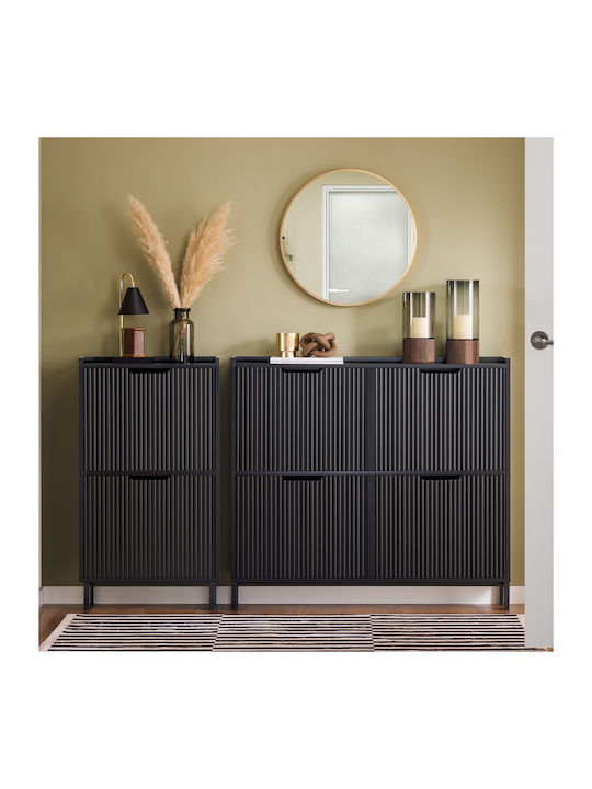 Metalică Suport pentru pantofi L100xW19xH91cm