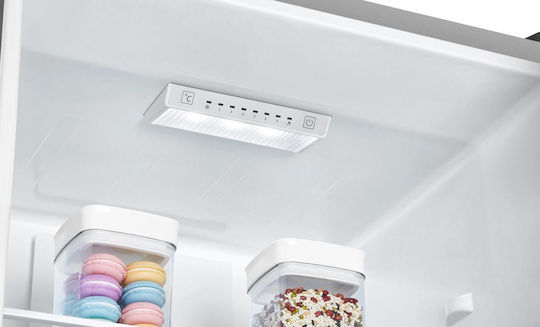 Hisense Fridge-Freezer 336lt Total NoFrost H210xW64.5xD62.8cm Inox RB440N4ACA