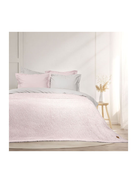 Nima Serenus Blanket Fleece Couch 130x170cm Nude Pink