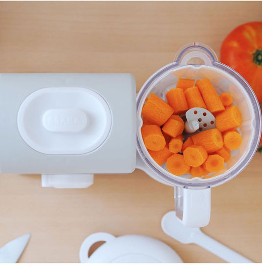 Beaba Babycook Express Baby Food Steamer with Blender 1.25lt Velvet Grey