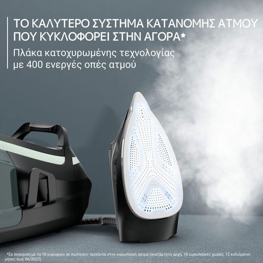 Rowenta Σύστημα Σιδερώματος Πίεσης 7.8bar με Δοχείο 1.3lt