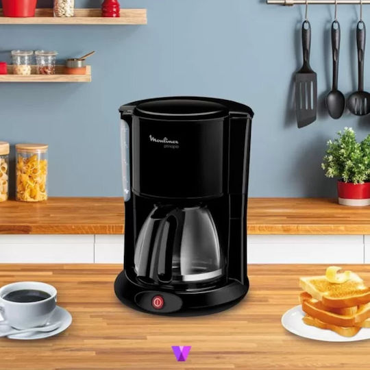 Moulinex Principio 3 Filterkaffeemaschine 1000W Schwarze