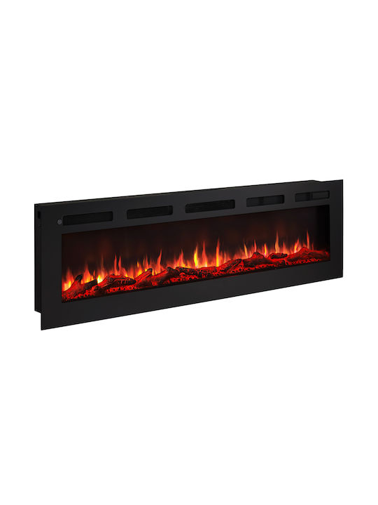 Richen Wall Mounted Electric Fireplace 900W 153x43cm