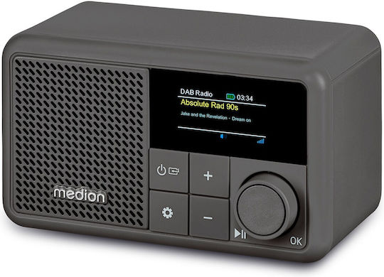 Medion MD 44822 Επιτραπέζιο Ραδιόφωνο DAB+ Μαύρο