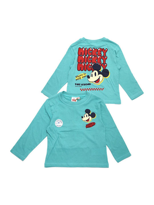 Kinderhemd Langarm Pink Mickey