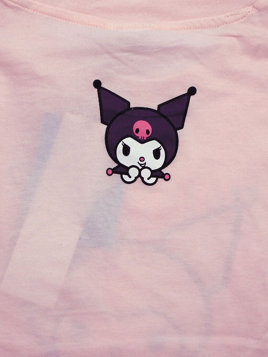 Kinderhemd Kurzarm Rosa