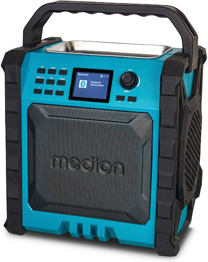 Medion LIFE P66896 Premium Επιτραπέζιο Ραδιόφωνο Ρεύματος DAB+ με Bluetooth και USB Μπλε