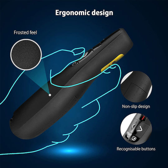 Kkmol Wireless Usb 2.4ghz Laser Prezentator Telecomandă Wireless Pentru Prezentări Cu Laser Ppt Windows Xp 7 8 10 Mac Os Linux
