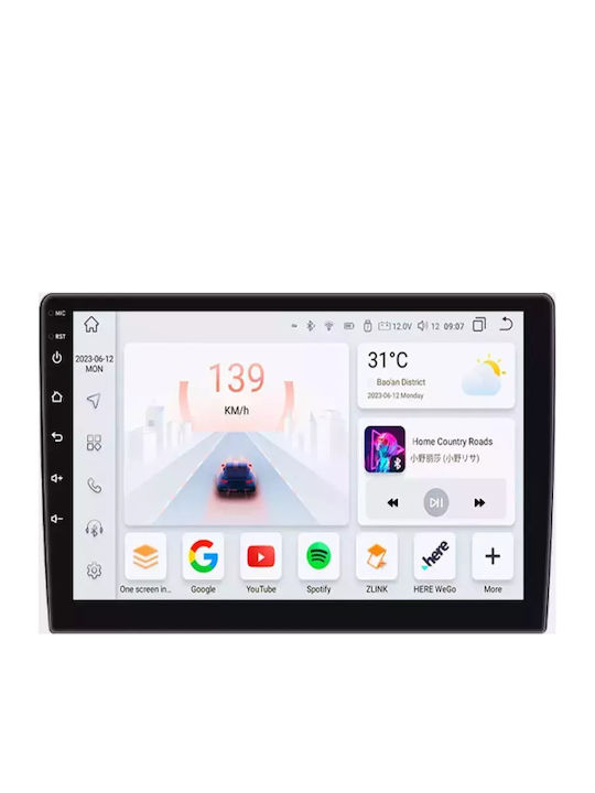Car Audio System for Toyota Yaris 2006-2011 (Bluetooth/USB/WiFi/GPS/Apple-Carplay/Android-Auto) with Touch Screen 9"