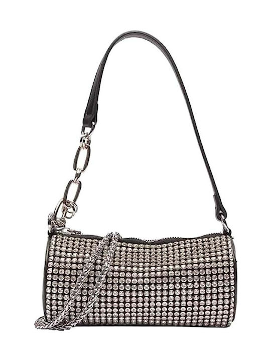 Glam Τσαντάκι Strass Modernity Black