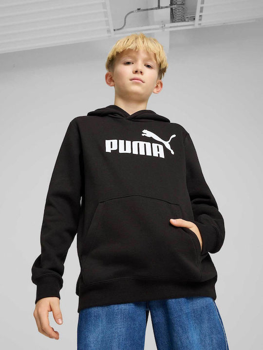 Polar Bluze și Hanorace Pentru Copii Cu Glugă și Buzunare Black Hoodie Fl