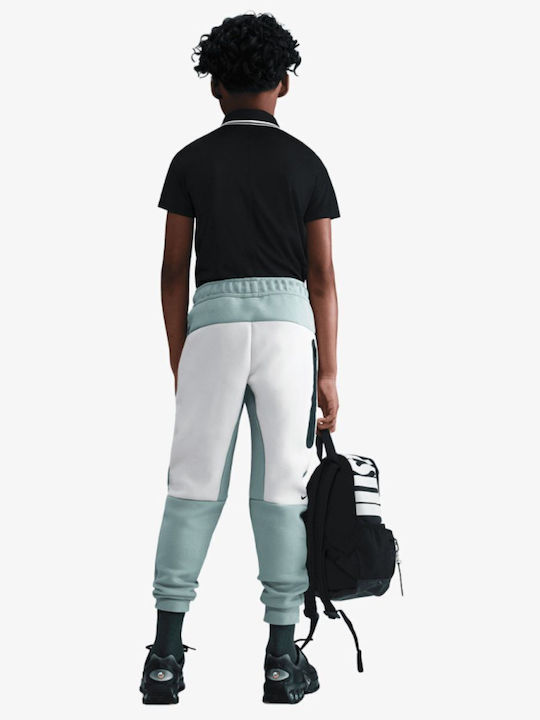 Kids Sweatpants White Sportswear Tech