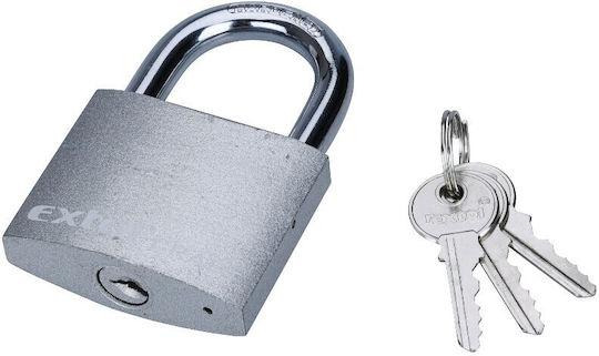 Extol Padlock Brass with Key 63mm 1pcs