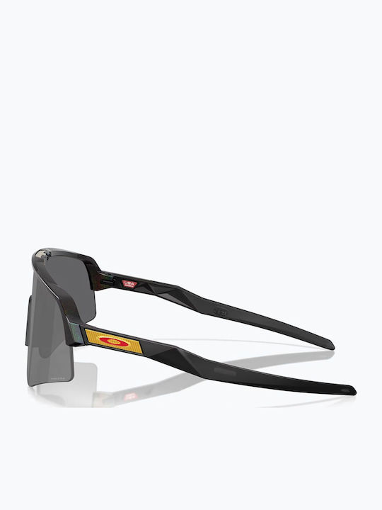 Oakley Lite Sweep Мъжки Слънчеви очила с Многоцветен Рамка и Сив Поляризирани Леща