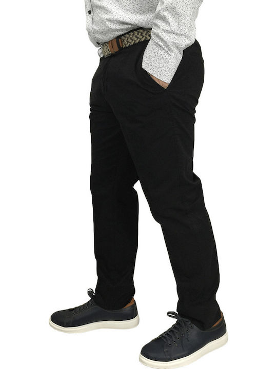 Trousers Chino in Regular Fit Black